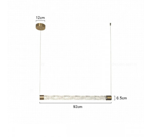 Подвесной светильник Delight Collection OMD807 OMD8075A gold Подвесной светильник Delight Collection OMD807 OMD8075A gold