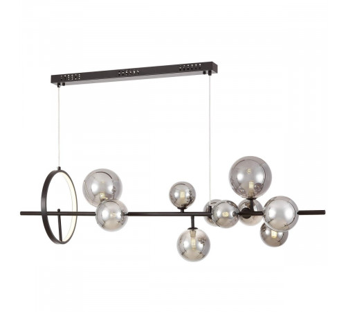 Подвесной светильник Lumina Deco LDP 7033-10 BK+GY Подвесной светильник Lumina Deco LDP 7033-10 BK+GY