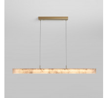 Подвесной светильник Eurosvet Alabaster 604053 LED латунь/ алебастр a072022