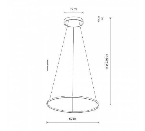 Подвесной светильник Nowodvorski Circolo Led M Silk Oliv E 11403 Подвесной светильник Nowodvorski Circolo Led M Silk Oliv E 11403