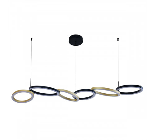 Подвесной светильник Indigo Anello 14034/C/6P Black