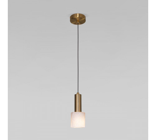 Подвесной светильник Eurosvet Marba 304055 алебастр / латунь a072023
