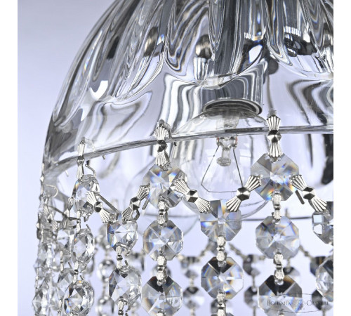 Подвесной светильник Bohemia Ivele Crystal 5478/22 Ni Clear/M-1H Balls Подвесной светильник Bohemia Ivele Crystal 5478/22 Ni Clear/M-1H Balls