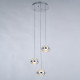 Подвесной светильник Delight Collection MD22030002 MD22030002-3A chrome/clear