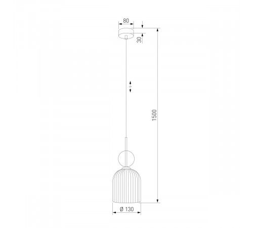 Подвесной светильник TK Lighting 11039 Sophia Cognac a071822