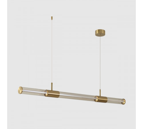 Подвесной светильник Crystal Lux LINEUP SP24W LED BRASS Подвесной светильник Crystal Lux LINEUP SP24W LED BRASS