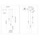 Подвесной светильник Ambrella Light High Light Ceramo Modern LH53302