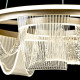 Подвесной светильник LED4U L7706-460 GD