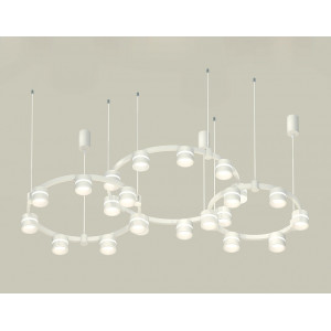 Комплект подвесного светильника Ambrella Light Techno Ring XR92082200 (A9208x3, C9241, C9236, C9231, N8444)