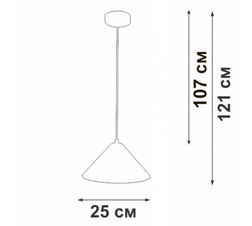 Подвесной светильник Vitaluce V29250-1/1S Подвесной светильник Vitaluce V29250-1/1S