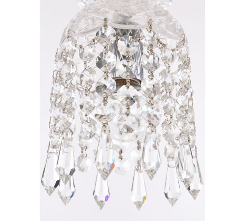 Подвесной светильник Bohemia Ivele Crystal 14781P/11 Ni Drops Подвесной светильник Bohemia Ivele Crystal 14781P/11 Ni Drops