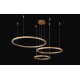 Подвесной светодиодный светильник Crystal Lux FORTUNA SP158W LED D400+600+800 GOLD