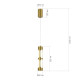Подвесной светильник ST Luce Dallamos SL6237.303.01