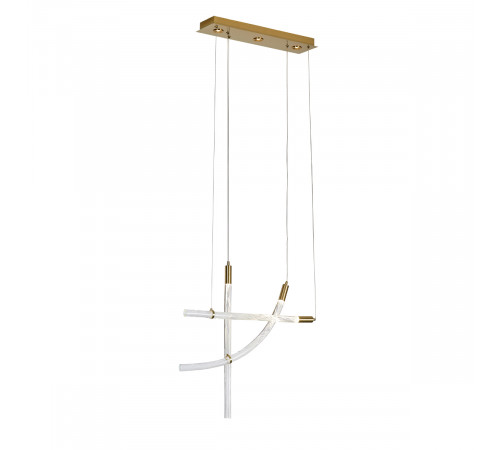 Подвесной светильник Delight Collection OD2412 OD2412-3 gold/clear Подвесной светильник Delight Collection OD2412 OD2412-3 gold/clear