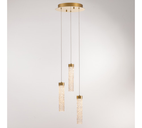 Подвесной светильник Delight Collection MD24030028-3A brass/clear Подвесной светильник Delight Collection MD24030028-3A brass/clear