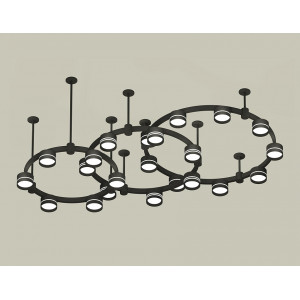 Комплект подвесного светильника Ambrella Light Techno Ring XR92222200 (A9222, A9227, C9233, C9242, C9238, C9232, N8462, N8478)