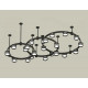 Комплект подвесного светильника Ambrella Light Techno Ring XR92222200 (A9222, A9227, C9233, C9242, C9238, C9232, N8462, N8478)