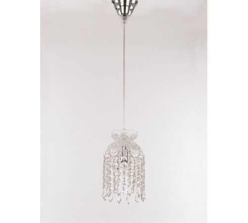 Подвесной светильник Bohemia Ivele Crystal 14781P/13 Ni Drops Подвесной светильник Bohemia Ivele Crystal 14781P/13 Ni Drops
