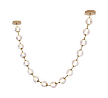 Подвесной светильник Delight Collection OD2437A-16 brass/clear