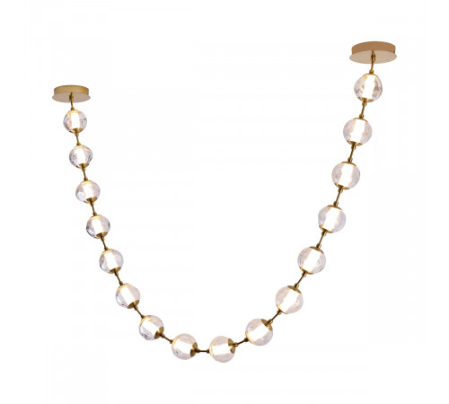 Подвесной светильник Delight Collection OD2437A-16 brass/clear Подвесной светильник Delight Collection OD2437A-16 brass/clear