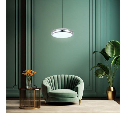 Подвесной светильник Escada Iris 10304/1LED Black/Chrome