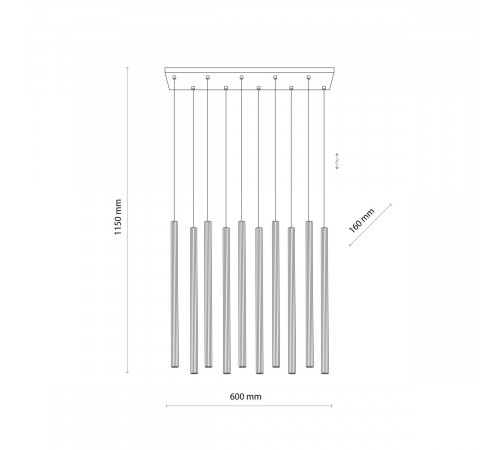 Подвесной светильник TK Lighting 11488 Ferro Sabia a072572
