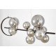 Подвесной светильник Lumina Deco LDP 7033-10 BK+GY