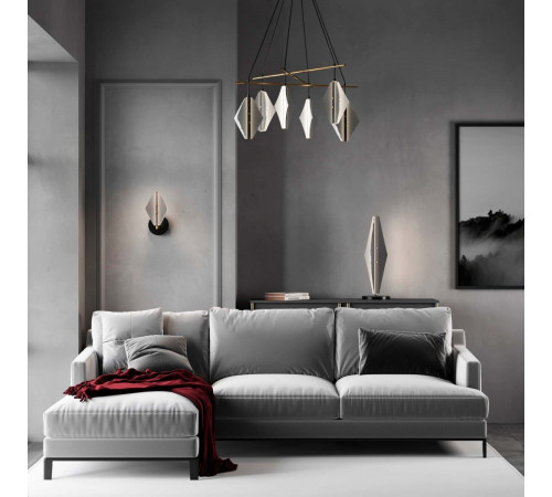 Подвесной светильник Eurosvet Glare 301054 LED латунь a071576