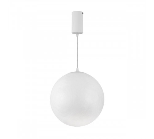 Подвесной светильник Arlight SP-SILKA-HANG-R300-7W Warm2700 (WH, 330 deg, 230V) (IP20, Натуральный шелк) 061916