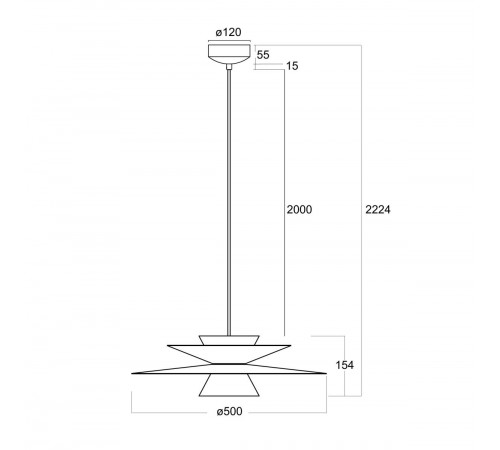 Подвесной светильник Mantra Estrella 9439