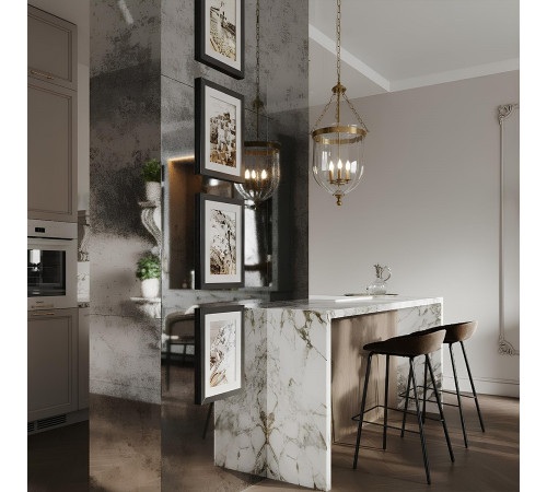 10455/4 CR Подвесной светильник Loft IT Incense 10455/4 CR