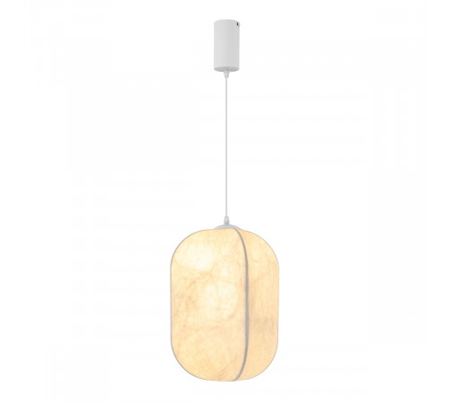 Подвесной светильник Arlight SP-SETA-HANG-L410х300-7W Warm2700 (WH, 320 deg, 230V) (IP20, Натуральный шелк) 056883