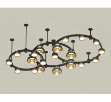 Комплект подвесного светильника Ambrella Light Techno Ring XR92222001 (A9222, A9227, C9233, C9242, C9238, C9232, N8145, N8124)