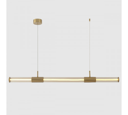 Подвесной светильник Crystal Lux LINEUP SP24W LED BRASS Подвесной светильник Crystal Lux LINEUP SP24W LED BRASS