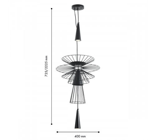 Подвесной светильник Favourite Ardor 4838-2P