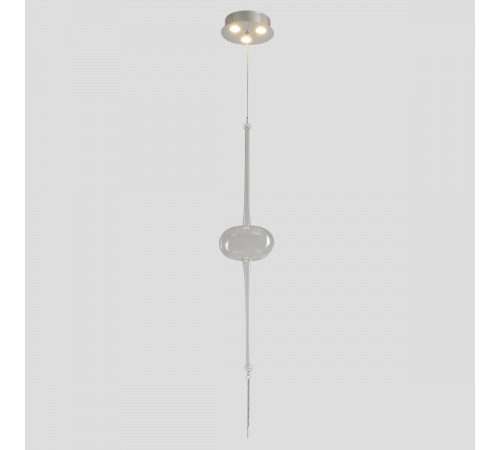 Подвесной светильник Crystal Lux GLASS SP3W LED CHROME Подвесной светильник Crystal Lux GLASS SP3W LED CHROME