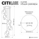 Подвесной светильник Citilux Rocka CL247086