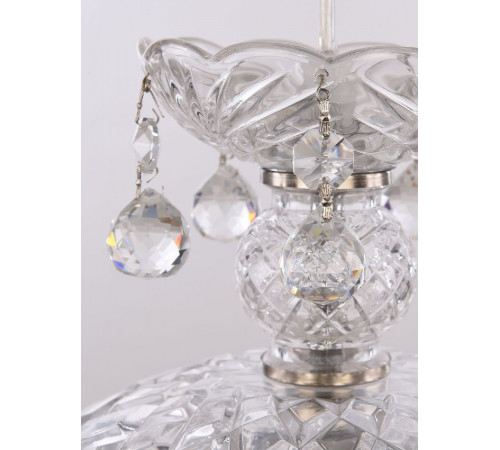 Подвесной светильник Bohemia Ivele Crystal 14781P/22 Ni Balls Подвесной светильник Bohemia Ivele Crystal 14781P/22 Ni Balls