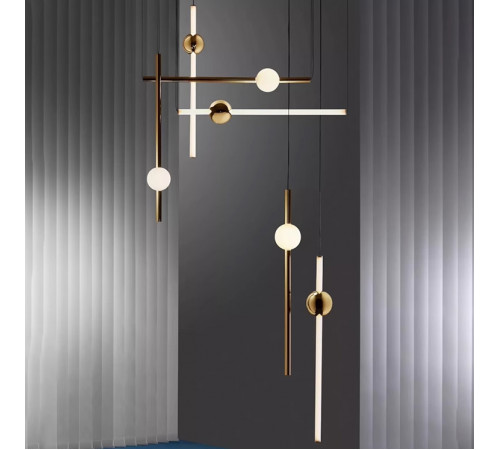 Подвесной светильник ImperiumLoft Lee Broom Orion Globe Light 85411-22 Подвесной светильник ImperiumLoft Lee Broom Orion Globe Light 85411-22