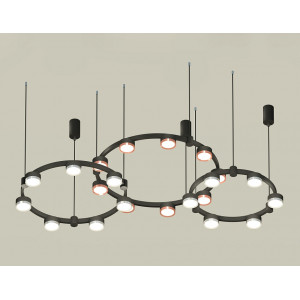 Комплект подвесного светильника Ambrella Light Techno Ring XR92092100 (A9209x3, C9242, C9238, C9232, N8126, N8118)