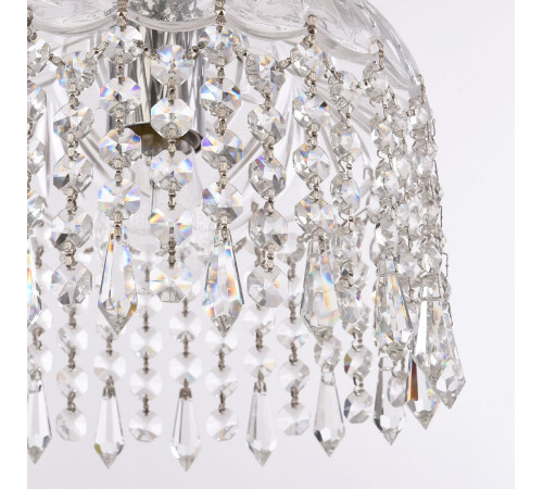 Подвесной светильник Bohemia Ivele Crystal 14781P/22 Ni Drops Подвесной светильник Bohemia Ivele Crystal 14781P/22 Ni Drops