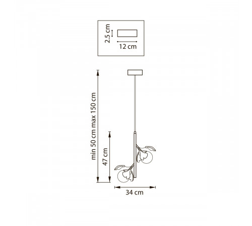 Подвесной светильник Lightstar Ceramo BW 799027