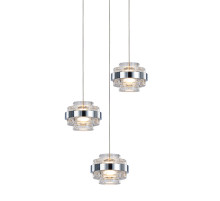Подвесной светильник Delight Collection MD22030002 MD22030002-3A chrome/clear