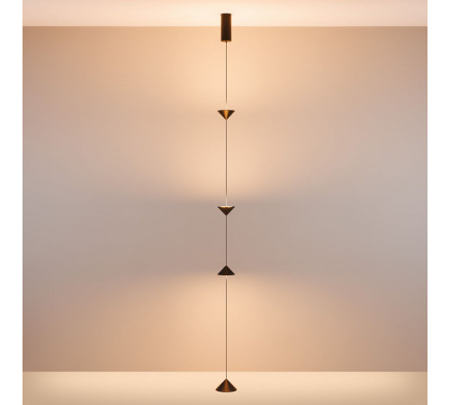 Подвесной Светильник Arlight SP-CALICE-SURFACE-R120-12W Warm2700 (BK, 110 deg, 230V) (IP20 Металл) 057772