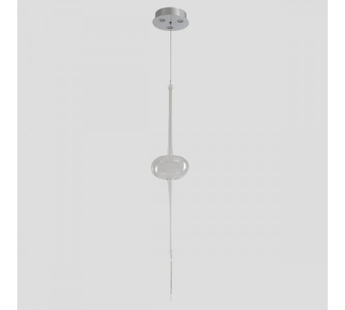 Подвесной светильник Crystal Lux GLASS SP3W LED CHROME Подвесной светильник Crystal Lux GLASS SP3W LED CHROME