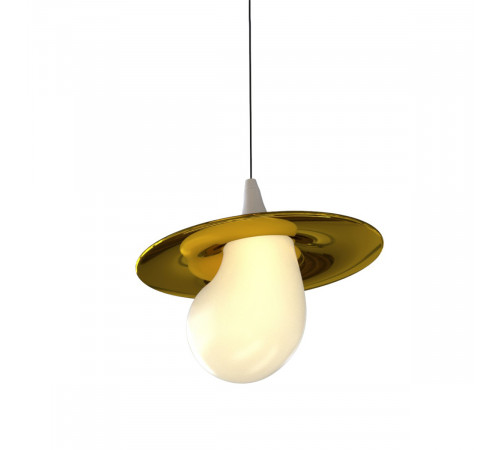 Подвесной светильник Delight Collection 10238P/1 gold/white Подвесной светильник Delight Collection 10238P/1 gold/white