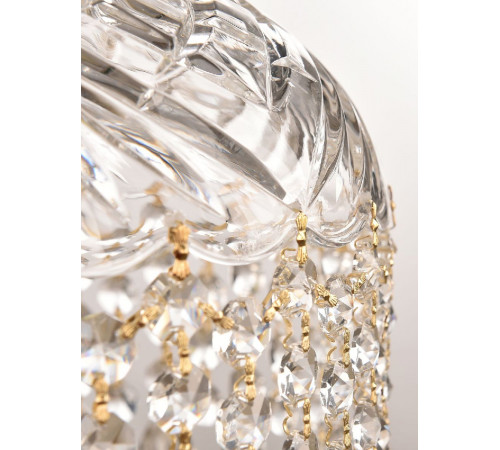 Подвесной светильник Bohemia Ivele Crystal 14781P/22 G Drops Подвесной светильник Bohemia Ivele Crystal 14781P/22 G Drops