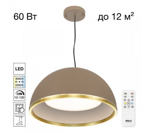 Подвесной светильник Citilux Floom CL736252