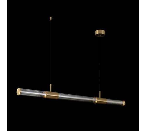 Подвесной светильник Crystal Lux LINEUP SP24W LED BRASS Подвесной светильник Crystal Lux LINEUP SP24W LED BRASS