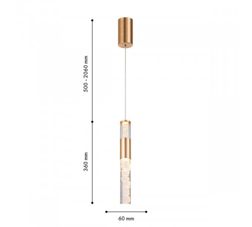 Подвесной светильник Favourite Icecube 4760-1P